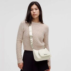 🆕✨ Lululemon Crossbody Bag with Nano Pouch - Bone